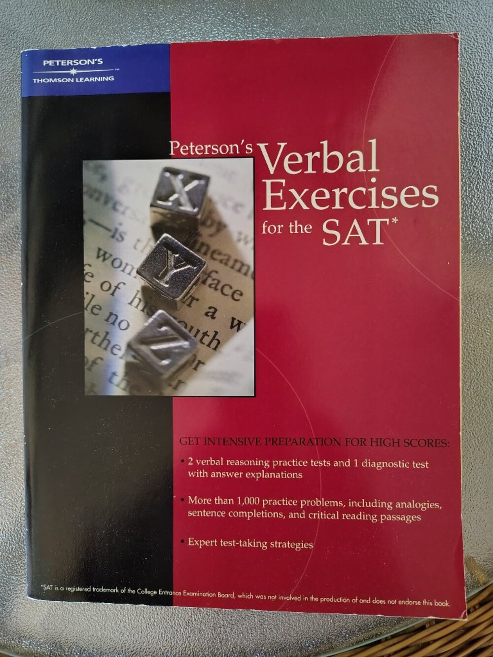 Peterson's Verbal Exercises for the SAT